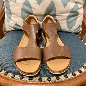 Nurture Brown Wedge Sandals - Size 5.5